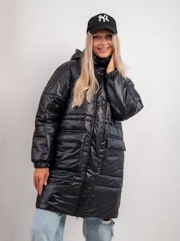 Куртка зимняя черная - Yollochka фото 3