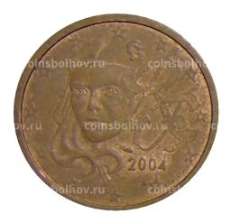 2 евроцента 2004 года Франция