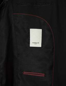 Siyah Slim Fit Klasik Tak_m Elbise