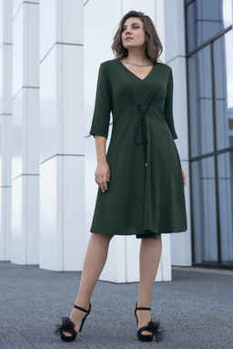 Платье Avanti 1618 серый/черный - Mira fashion фото 428
