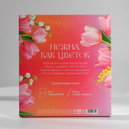 Подарочный набор 8 марта, ежедневник А5, 80 л. и ручка