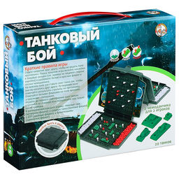 Настольная игра "Танковый бой" мини