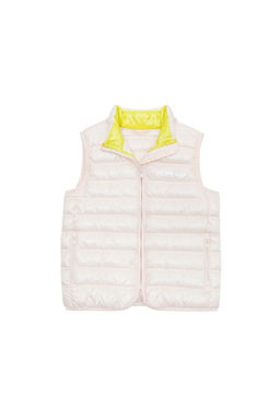 Бежевый жилет для девочки Неожиданная скидка в корзине - U.s. polo assn фото 3