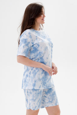 Костюм из кулирки унисекс дым голубой - Амадэль фото 8