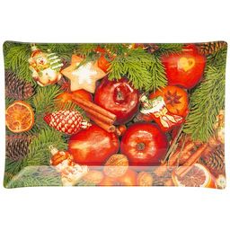 Цена за 6 шт. БЛЮДО ДЛЯ СЕРВИРОВКИ КОЛЛЕКЦИЯ РОЖДЕСТВЕНСКАЯ СКАЗКА30*20 СМ - Lefard фото 2