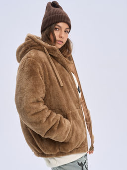 Куртка плюшевая утепленная