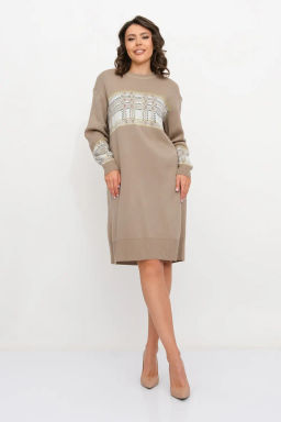 БЕЛАРУСЬ Платье Д 3467/кофе