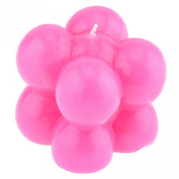 Свеча д5,7см, h5,5см, малая, фуксия, время горения 6 часов (Россия)