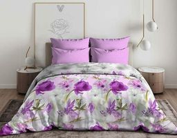 КПБ Лиловая дымка бязь хлопок 100% Семейный