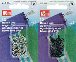 КРЮЧКИ И ПЕТЛИ PRYM