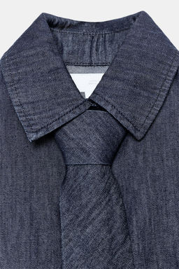 TRF DENIM TIE BODYSUIT - Zara фото 9