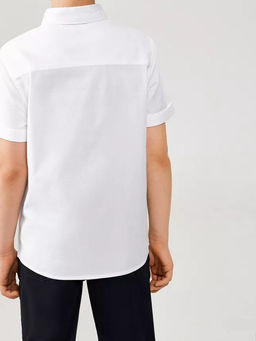 ACOOLA / Сорочка верхняя детская для мальчиков Poethy1 белый  фото 6