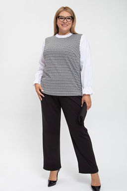 Блуза Luxury Moda 1236 бело-черный