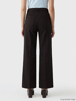 Wideleg Kad?n Jean Pantolon