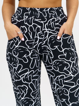 953 Брюки "Черный/микки"