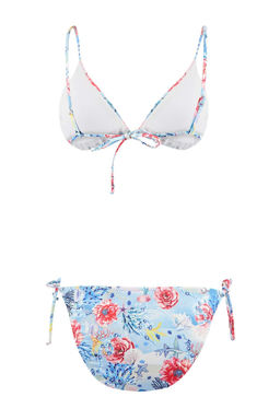 Cicek Desenli Ucgen Kapl? Tas Bask?l? Normal Bel Regular Bikini Tak?m? TBESS26BT00070
