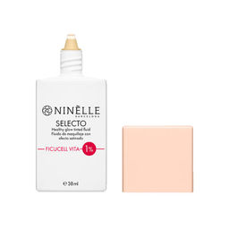 Тональный крем-флюид с эффектом здорового сияния Selecto, 243 нейтральный бежевый