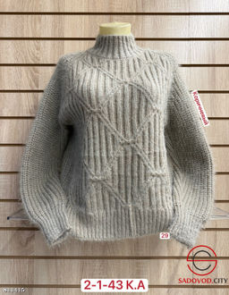 Свитер женский с высоким горлом - Bruno фото 6