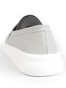 03-ZL-8501 LT. GRAY Полуботинки женские (натуральная кожа)
