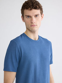 Bisiklet Yaka Str?kt?rl? Erkek Ti??rt