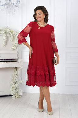 Платье Ninele 7431-Р темно-синий - Mira fashion фото 339