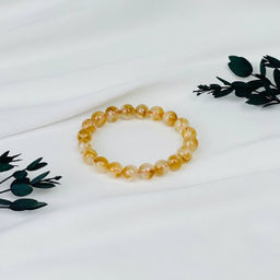 Браслет из Цитрина шарик (Бразилия) - Радуга самоцветов фото 4