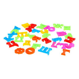 Развивающий набор Алфавит, пиши-стирай, плакат, карточки, пластиковые буквы - Iq-zabiaka фото 5