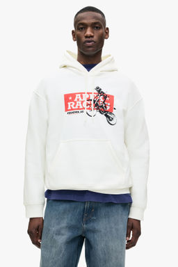 Sudadera con capucha y estampado Loose Fit - H&m фото 4