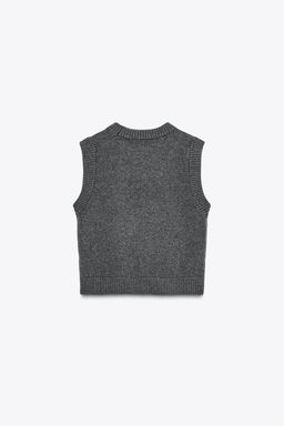 SOFT KNIT VEST - Zara фото 5