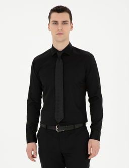 Siyah Likral_ Kolay _t_lenebilir Ekstra Slim Fit Basic G_mlek