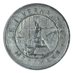 5 пфеннигов 1917 года Германия  Нотгельд (Меттман)