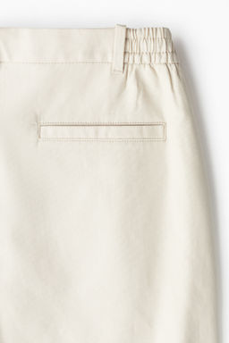 Pantal?n corto en mezcla de lino Relaxed Fit - H&m фото 5