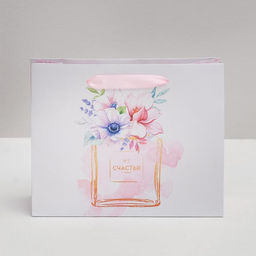 Пакет ламинированный горизонтальный Счастья, 22 17.5 8 см - Дарите счастье фото 2