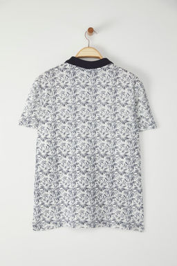 TRENDYOL MAN Lacivert Regular/Normal Kesim Desenli Polo Yaka T-shirt TMNSS25PO00032 - Trendyolmilla фото 7