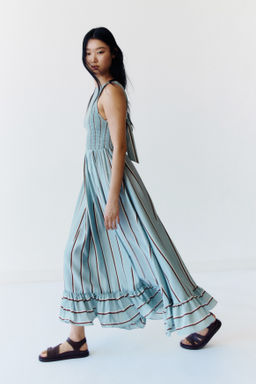 Vestido con cuerpo nido de abeja - H&m фото 2