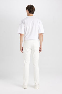 Pedro Slim Fit Джинсовые брюки узкого кроя с нормальной талией и узкими штанинами - Defacto фото 11