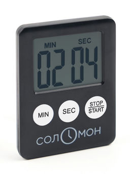 Таймер кухонный «Соломон» на магните, электронный, с настольной подставкой, 5.3×7 см