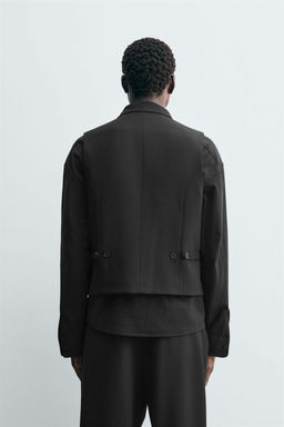 TEXTURED SUIT WAISTCOAT - Zara фото 3