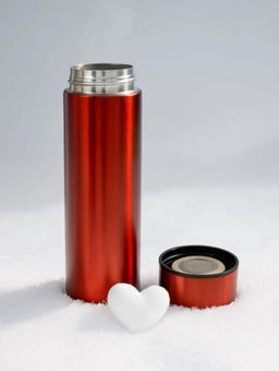 Термос Metallic, matte red (500 ml)