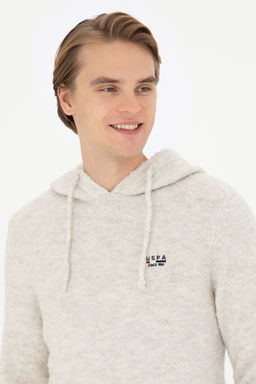 Мужской свитер из каменного меланжа - U.s. polo assn фото 9
