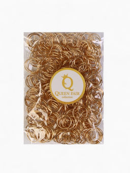 Кольцо соединительное 0.7?12 мм (набор 50 г,  360 шт.) СМ-995, цвет золото