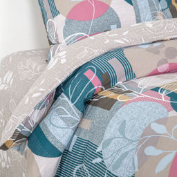 Постельное белье Ирвинг с простынью на резинке (поплин DE LUXE) Семейный/Пододеяльник: 2 шт. - 215*145; Простыня на резинке: 1 шт. - 200*180; Наволочка: 2 шт. - 70*70; DE LUXE с простынью на резинке