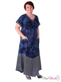 Платье Модель №450 размеры 44-80 - Plusmoda фото 2