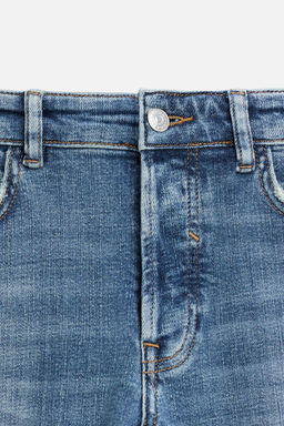 RIPPED SKINNY JEANS WITH PAINT SPLATTER - Zara фото 24