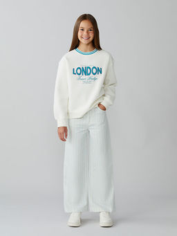 Wideleg K?z ?ocuk Pantolon