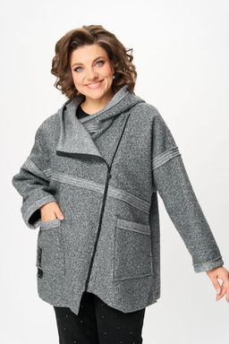 Пальто Michel Chic 360/1 графит - Таиер фото 5