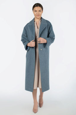 Пальто женское демисезонное (пояс) - El podio фото 2