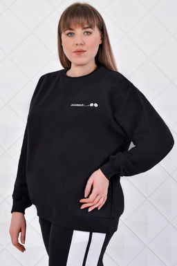 Арт. 2328/2 Костюм с брюками женский 50-58 Цвет:верх-черный, низ-черный, белый