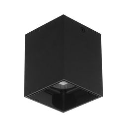 Светильник «Кубик»LED 4000К 10 Вт DIM220 черный 7.5×7.5×9.5 см