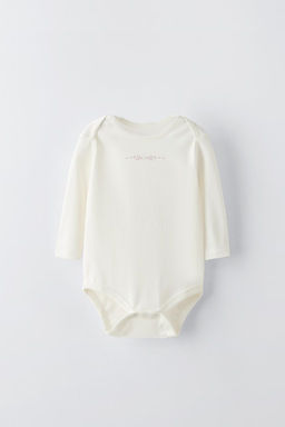 PACK OF FIVE FLORAL BODYSUITS - Zara фото 2